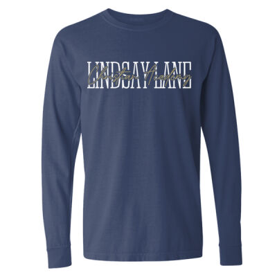 Christian Academy  - Garment Dyed Heavyweight Ringspun Long Sleeve T-Shirt Thumbnail