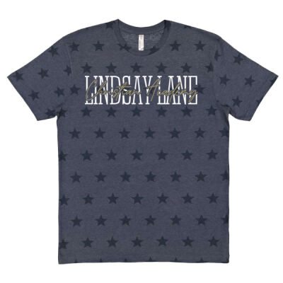 Christian Academy  - Star Print Tee Thumbnail