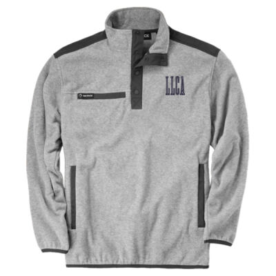 EMB Block LLCA - Ranger Melange Fleece Pullover Thumbnail