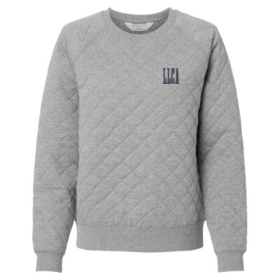 EMB Block LLCA - Women's Quilted Pullover Thumbnail
