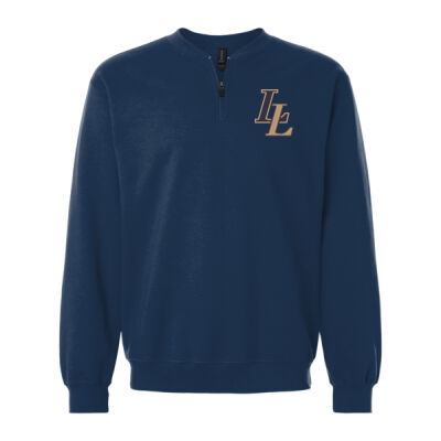 LL EMB - Softstyle® Midweight 1/4 Zip Sweatshirt Thumbnail