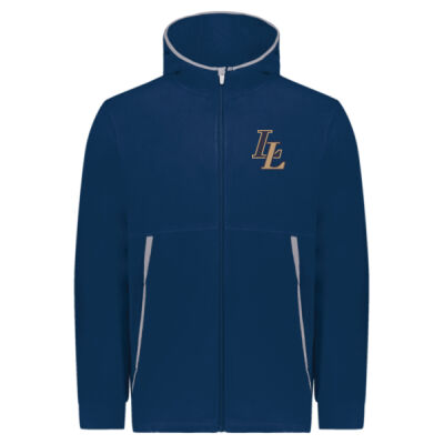 LL EMB - Eco Revive™ Youth Polar Fleece Hooded Full-Zip Jacket Thumbnail
