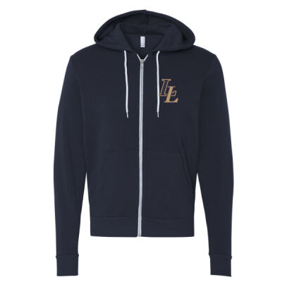 LL EMB - Unisex Sponge Fleece Full-Zip Hoodie Thumbnail