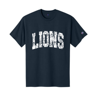 ARCHED DISTRESS LIONS  - Jersey Short Sleeve Tee Thumbnail