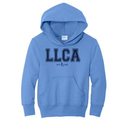 LLCA Block  - Youth Core Fleece Pullover Hooded Sweatshirt Thumbnail