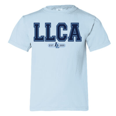 LLCA Block  - Youth Garment Dyed Ringspun T-Shirt Thumbnail
