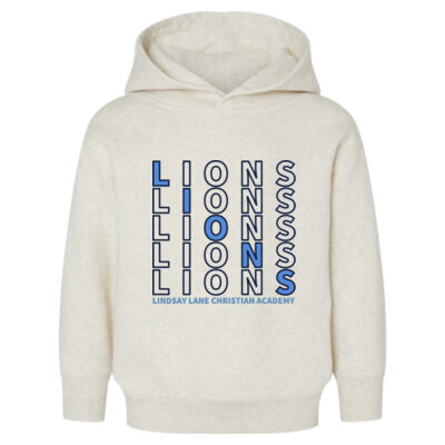 LIONS REPEAT - Toddler Pullover Fleece Hoodie Thumbnail