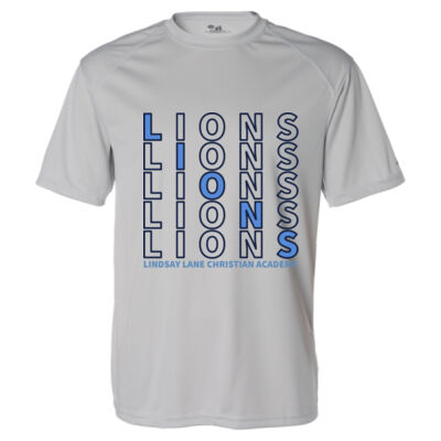 LIONS REPEAT - B-Core Sport Shoulders T-Shirt Thumbnail