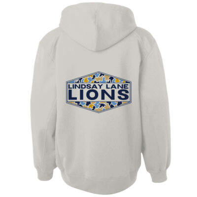 Camo Lions  - Youth Performance Fleece Hooded Sweatshirt Thumbnail