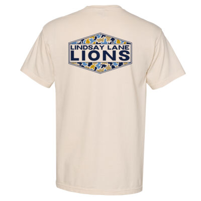 Camo Lions  - Garment Dyed Heavyweight Ringspun Short Sleeve Shirt with a Pocket Thumbnail