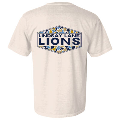 Camo Lions  - Garment Dyed Heavyweight Ringspun Short Sleeve Shirt Thumbnail